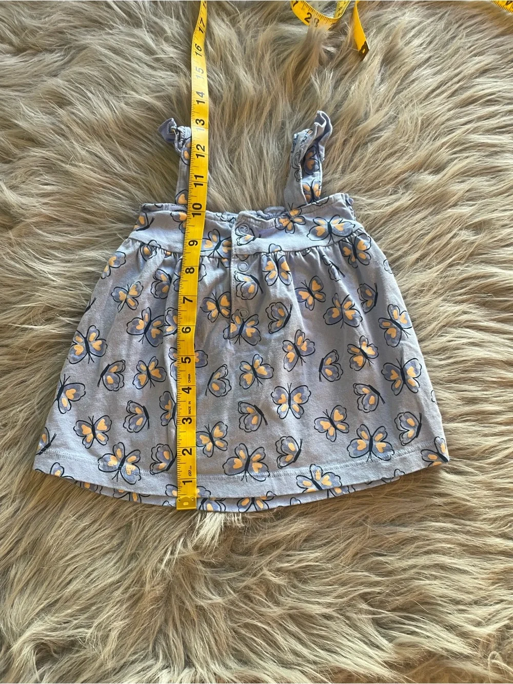 Carter's Blue Butterfly Print Sundress